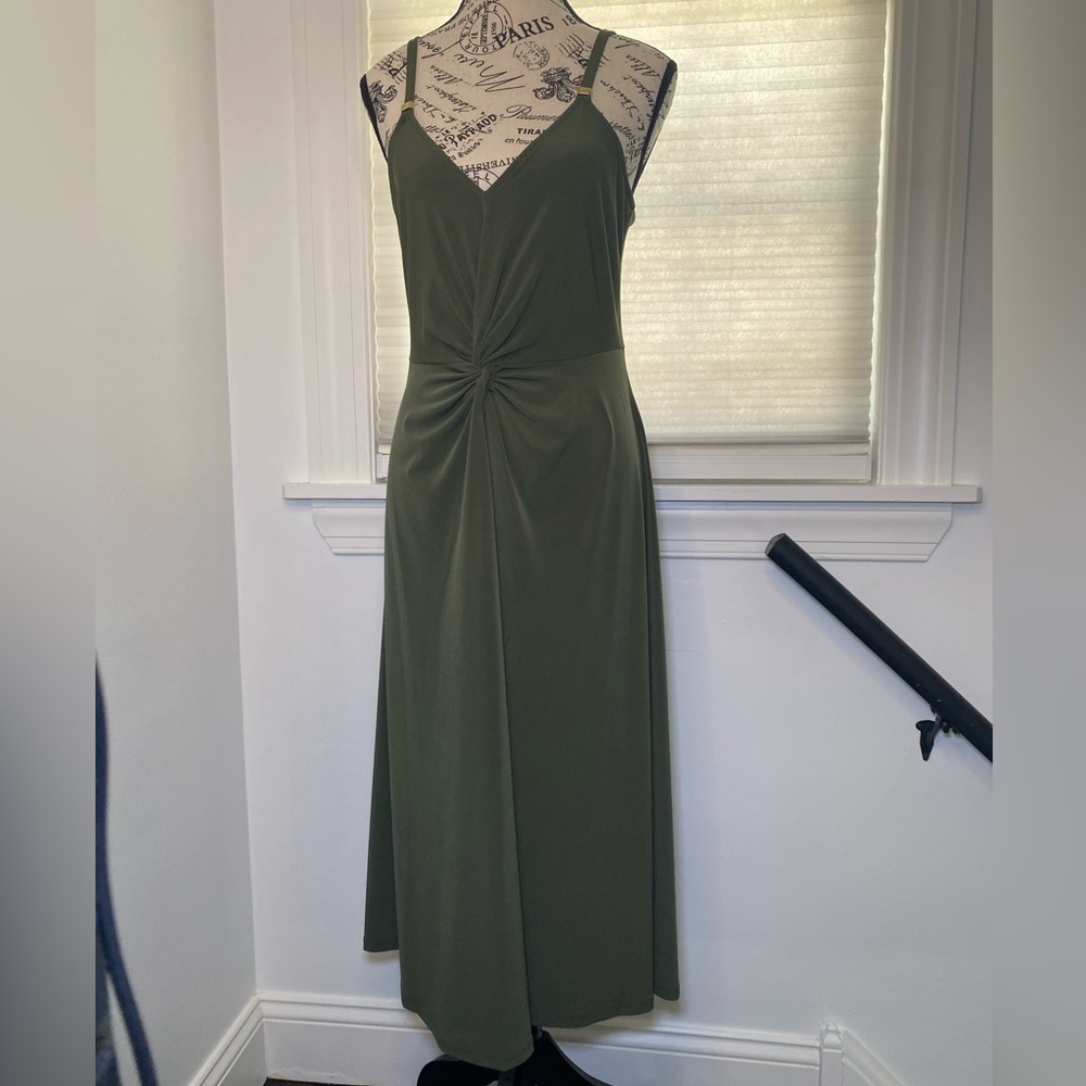 MICHAEL Michael Kors Olive Midi Dress